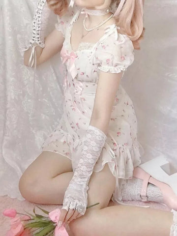 Robe Egirl - Kawaii manches courtes