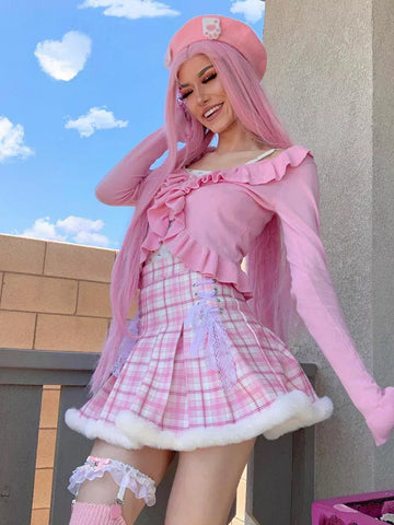 Jupe Egirl - Carreaux Rembourrée